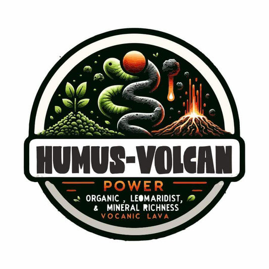 HumusVolcan Power | Humus lombriz + Leonardita + Lava Volcanica