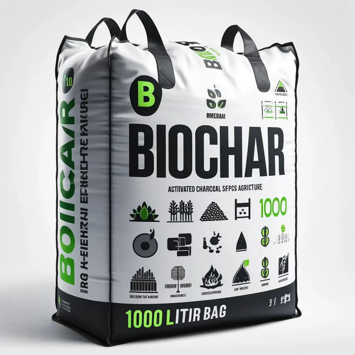 Big bag de biochar agricultura