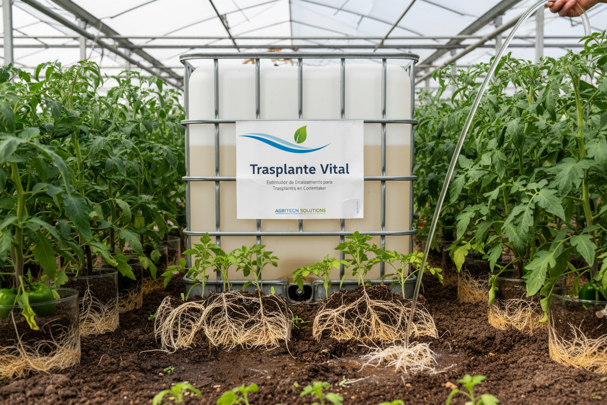 Trasplante Vital — دفعة للتجذير بعد الشتل