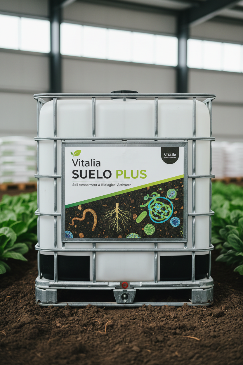 Vitalia Suelo Plus — Improves Soil Structure and Activity