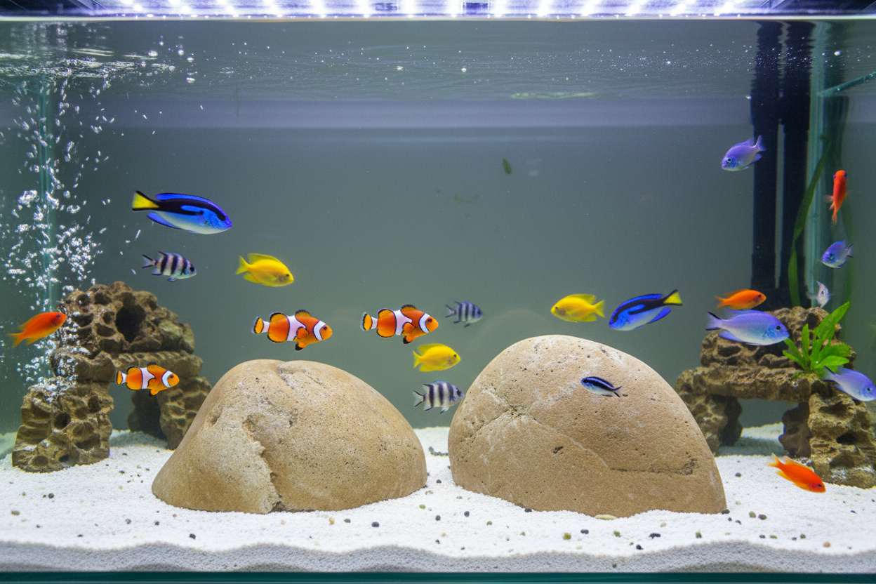 Bolos decorativos para acuarios Alpino 