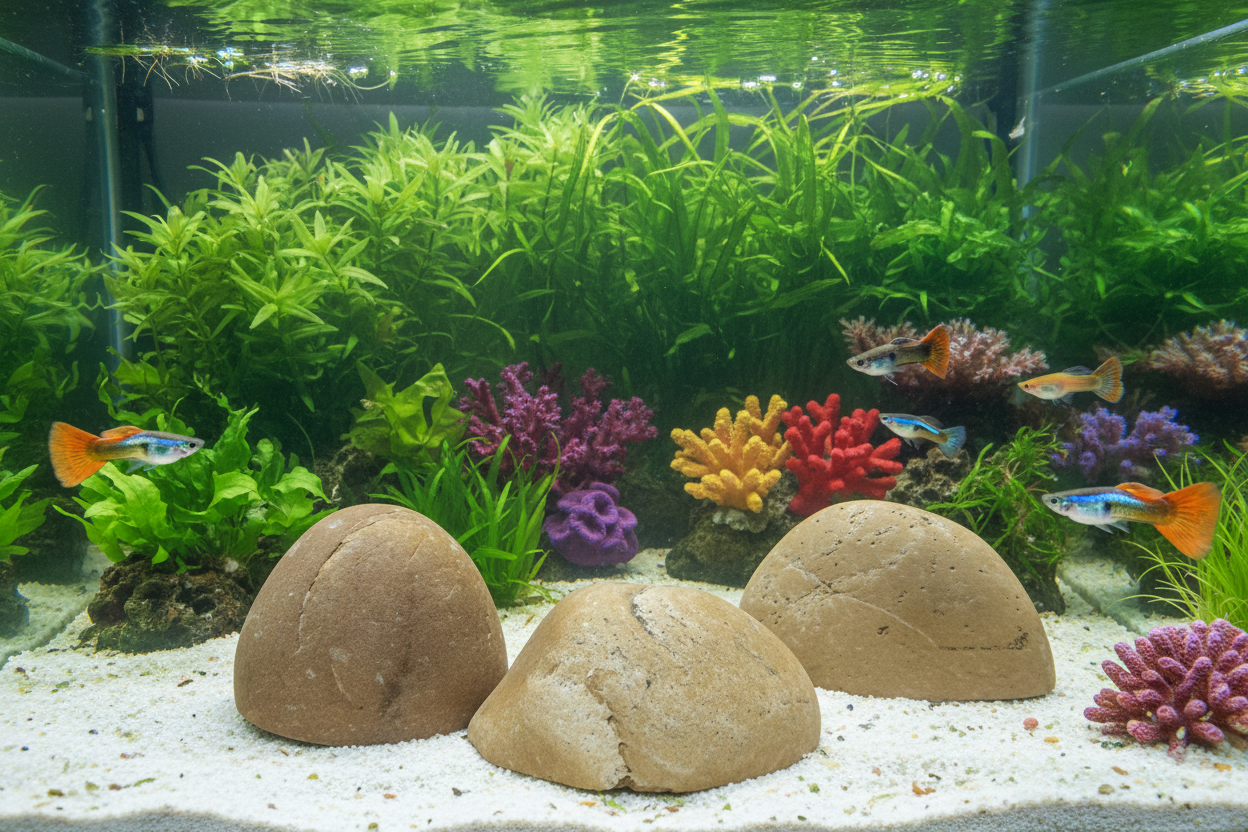 Bolos decorativos para acuarios Alpino 