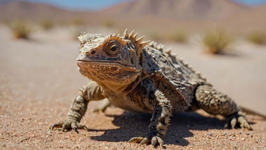 Reptile desert substrate saw inhabit