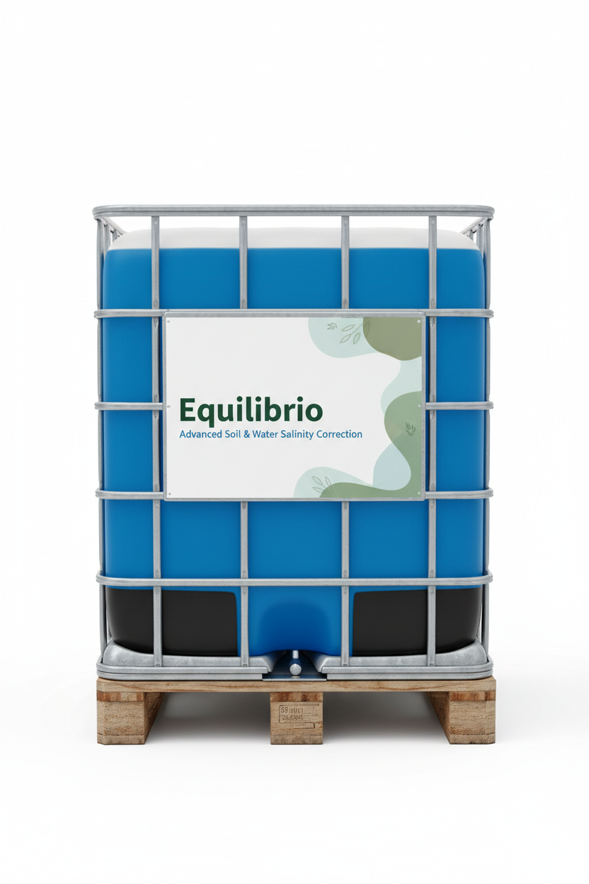 Equilibrio — Corrector de la salinidad del agua y el suelo