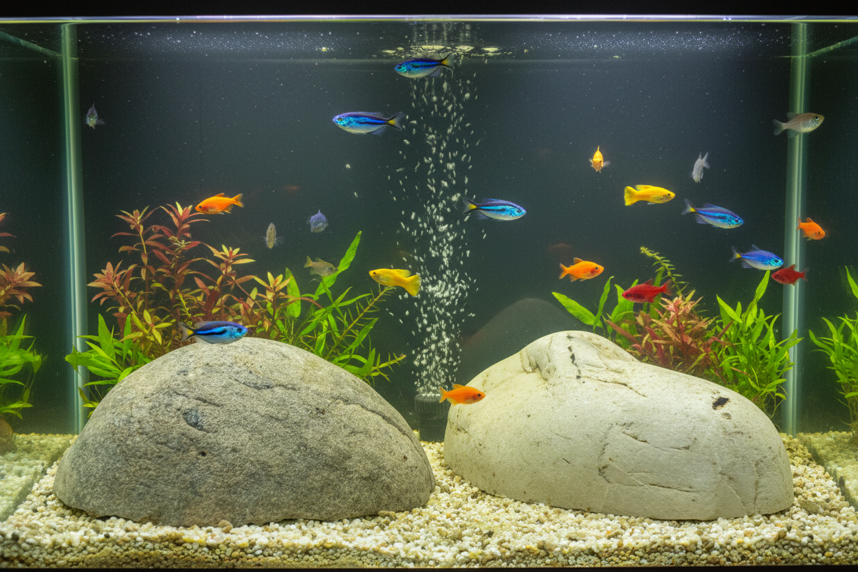 Bolos decorativos para acuarios Alpino 