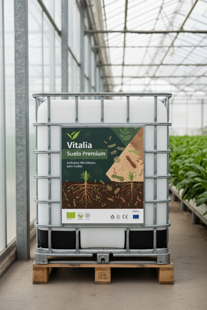 Vitalia Suelo Premium — Ativa a vida microbiana do solo